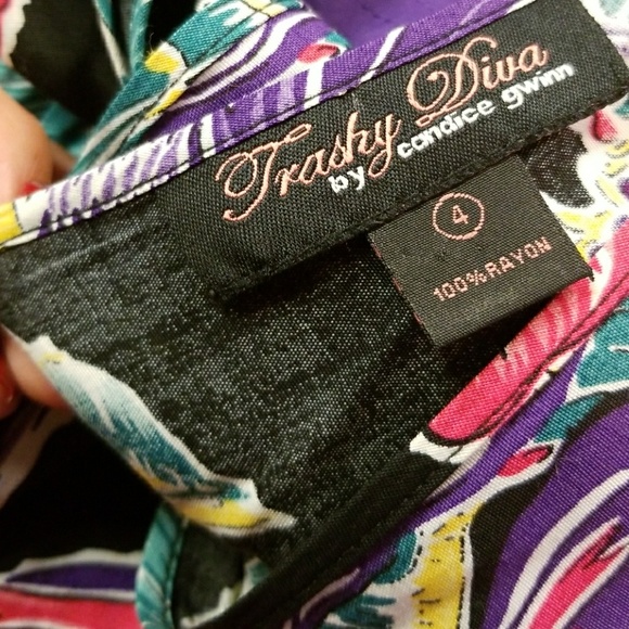 Trashy diva tropical flowers sandy - Picture 3 of 4